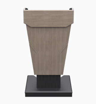 PDDL25 AST Height Adjustable Diplomat Podium, Avery Suede