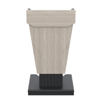 PDDL25 SBT Height Adjustable Diplomat Podium, Saratoga Blonde