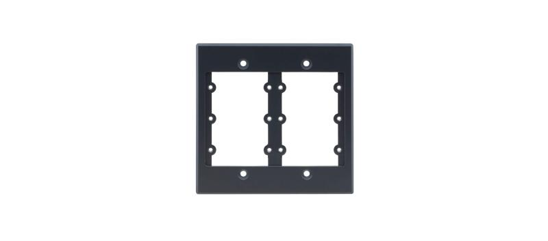 Frame-2G (W) Frame for Wall Plate Inserts — 2 Gang - White