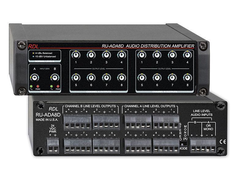 RU-ADA8D Audio Distribution Amplifier