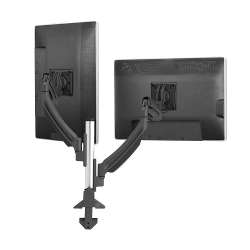 K1C220B-G Kontour K1C Dynamic Column Mount, 2 Monitors, TAA Compliant