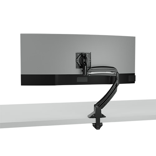K1D120B-G Kontour K1D Dynamic Desk Clamp Mount, 1 Monitor, TAA-Compliant