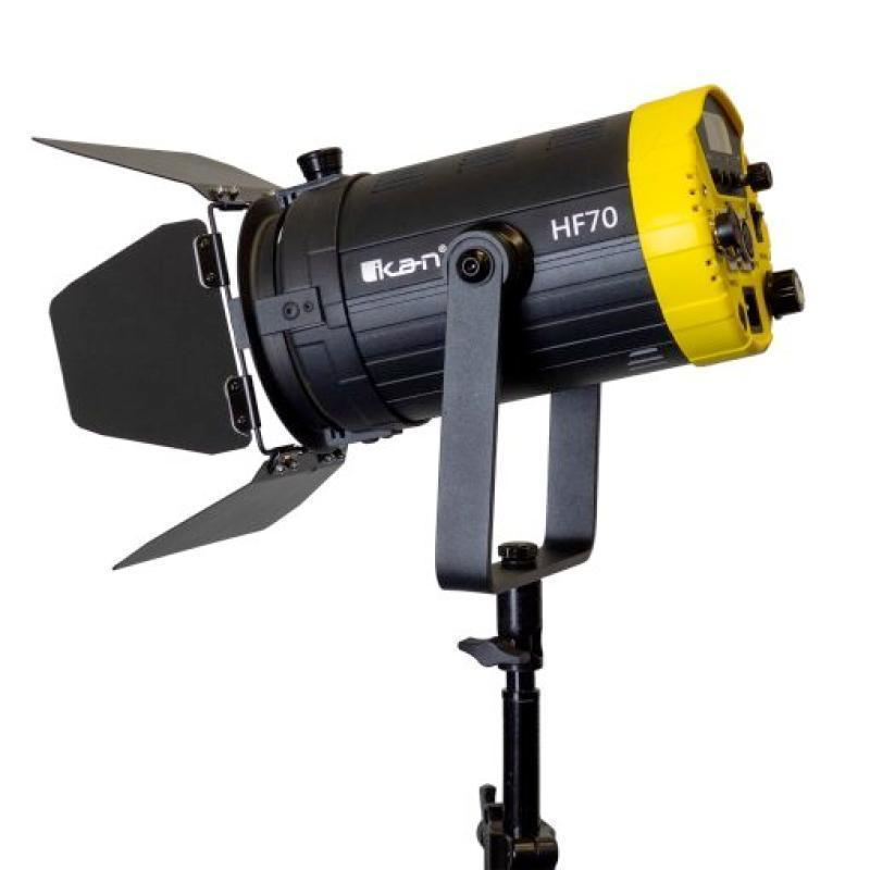 IKAN Helia HF70 70 Watt 4 in. Fresnel Daylight LED Studio Light w/ DMX