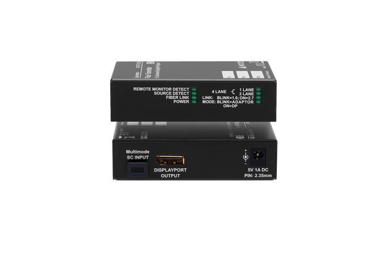 DP-OPT-RX100 Fiber Optical DisplayPort Extender