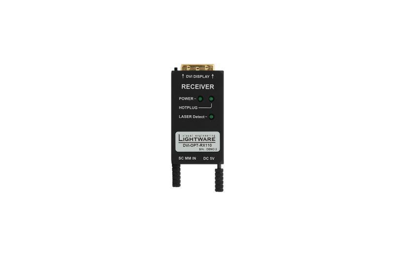 DVI-OPT-RX110 Small DVI Fiber Optical Extender