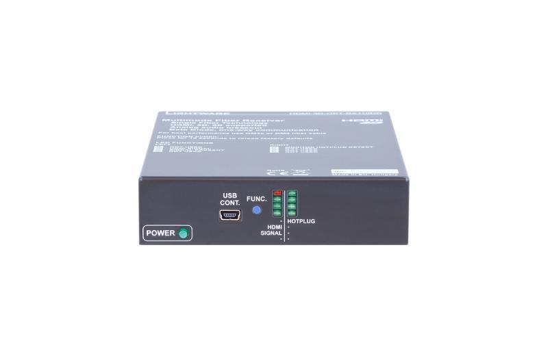 HDMI-3D-OPT-RX110DD Multimode Single Fiber Extender pair