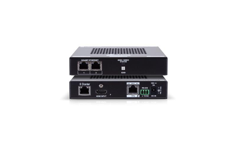 HDMI-TPN-TX107D SDVoE compatible HDMI 2.0 transmitter with Dante audio