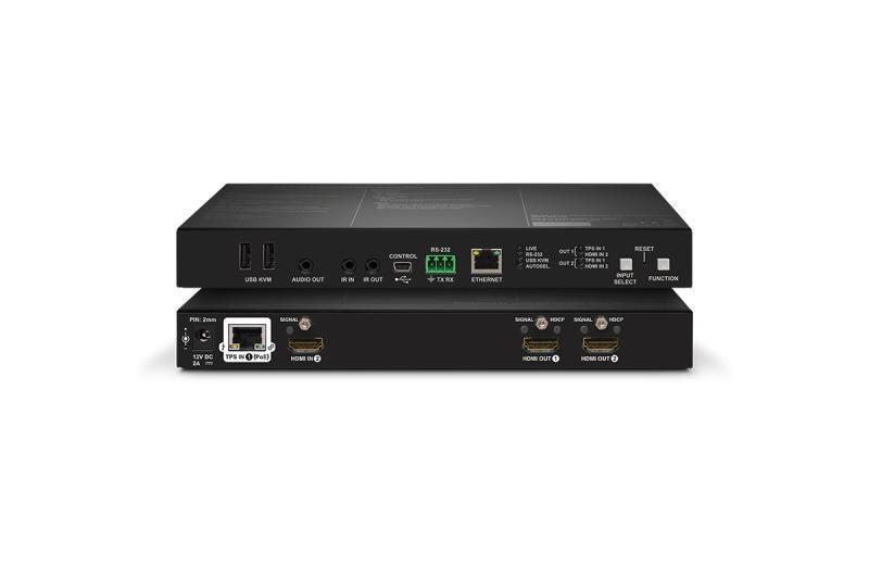 HDMI-TPS-RX220AK HDBaseTTM Compatible TPS Receiver with USB KVM
