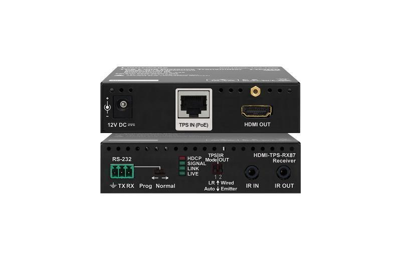 HDMI-TPS-RX87 TPS extender for single CATx cable with Poe