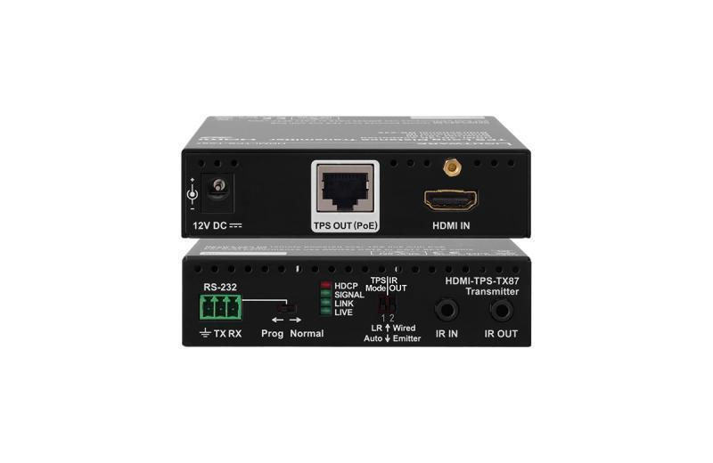 HDMI-TPS-TX87 TPS extender for single CATx cable with Poe