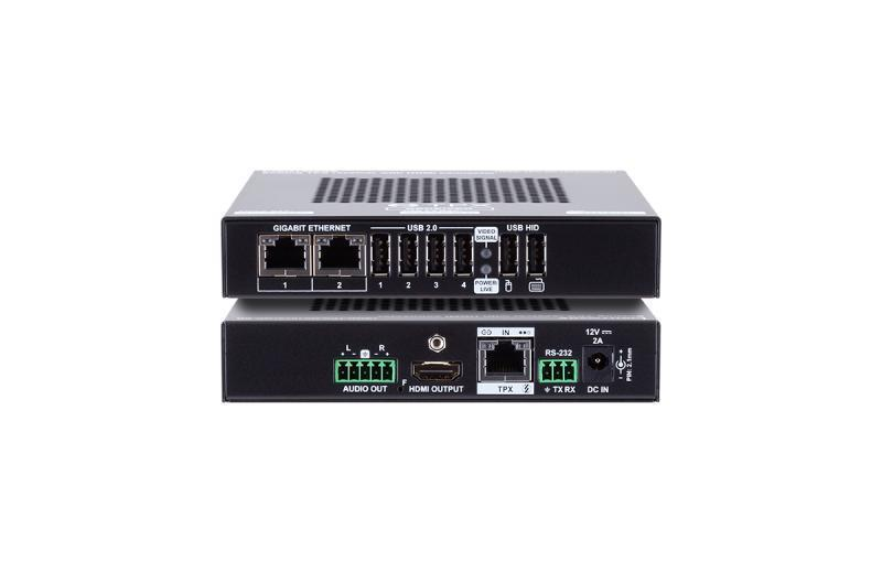 HDMI-TPX-RX107AU2K-SR SDVoE compatible HDMI 2.0 scaling receiver