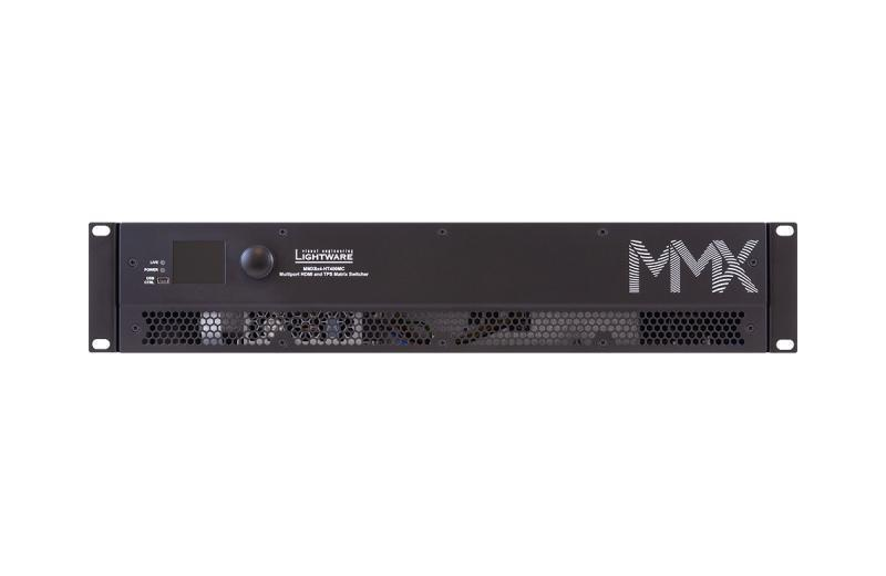 MMX8x4-HT400MC HDMI and TPS Matrix Switcher with Special Audio Inputs