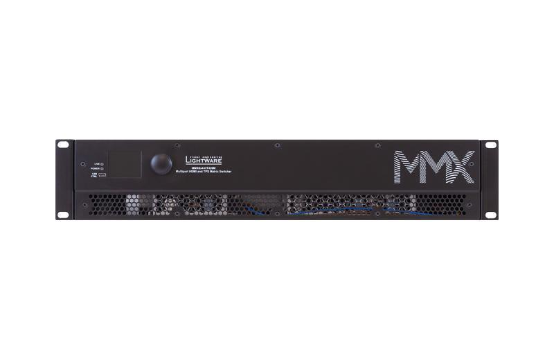 MMX8x4-HT420M HDMI and TPS Matrix Switcher with Special Audio Inputs and Multiport Control Options
