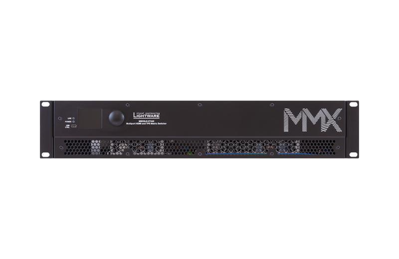 MMX8x8-HT440 HDMI and TPS Matrix Switcher with Special Audio Inputs and Multiport Control Options