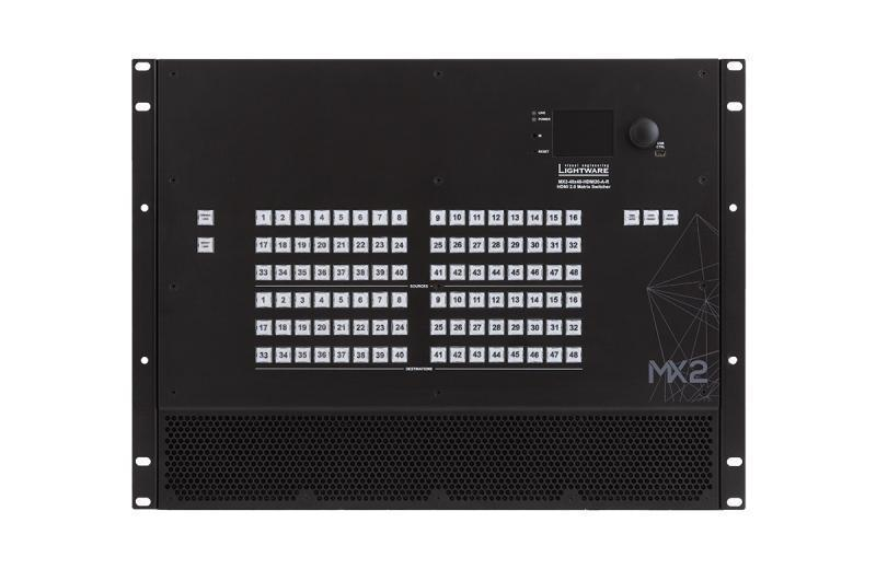 MX2-48x48-HDMI20-A-R MX2 Series HDMI 2.0 Compatible Matrix Router