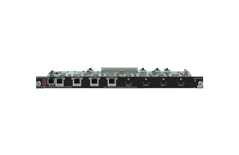 MX-4TPS2-4HDMI-IB-P TPS and HDMI Combo Input Board with PoE