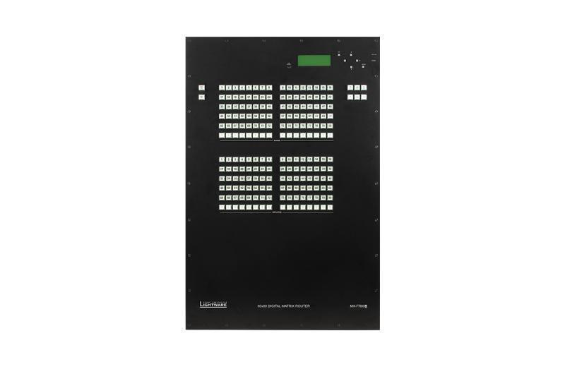 MX-FR80R 80x80 Crosspoint MX Modular Digital Router Frame AV professionals, and high‑end home theatre applications