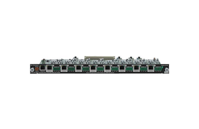 MX-TPS2-IB-AP TPS Input Board with Analog Audio and PoE