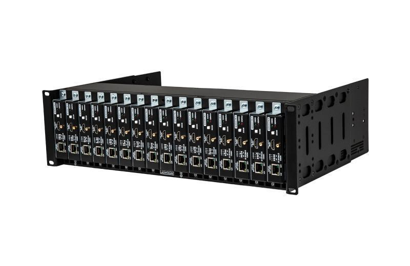 PRC-16-205 Powered Rackmount Cage for 16 extenders