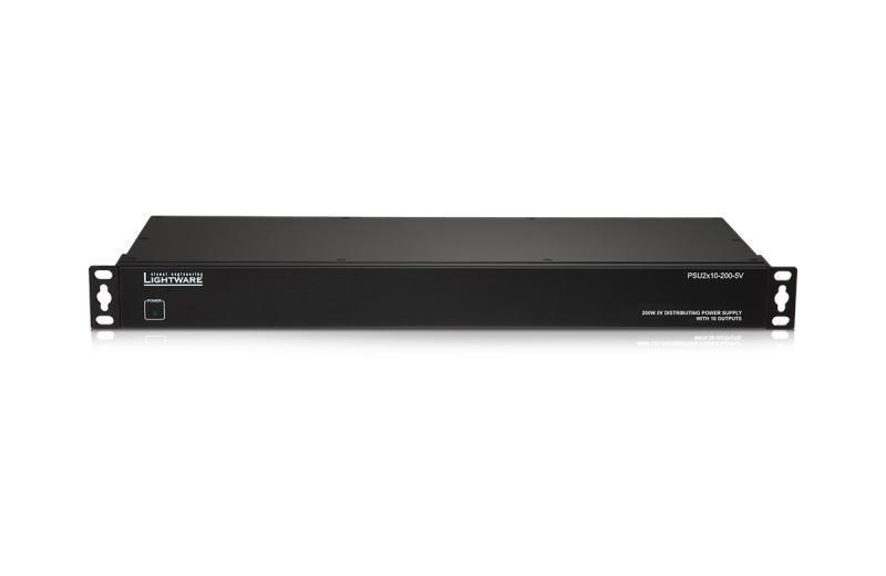 PSU2x10-200-5V Rack mountable power supply for Lightware interfaces