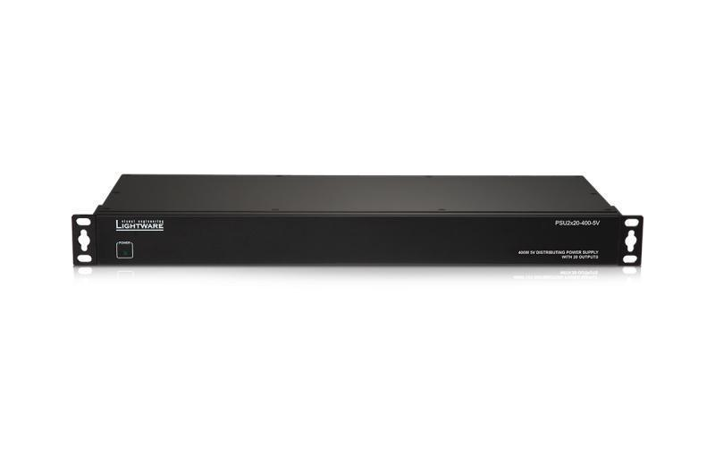 PSU2x20-400-5V Rack mountable power supply for Lightware interfaces