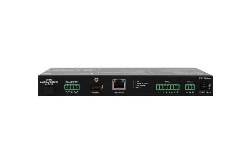 SW4-OPT-TX240RAK Multimode Single Fiber Extender with Bi-directional RS-232