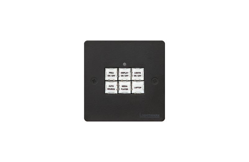 TBP6-EU-K Trigger button panel with 6 push buttons for Event Manager through GPIO