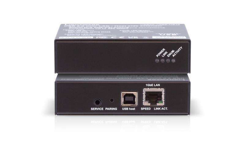 USB20-1GBE-HS10 USB 2.0 over LAN host side extender