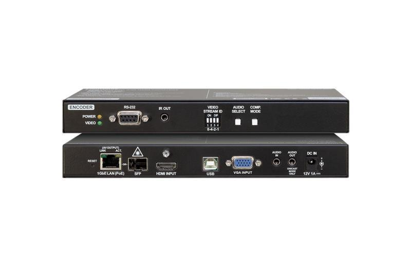 VINX-210AP-HDMI-ENC AV Over IP Scaling Multimedia Encoder with USB K+M, RS-232 and IR