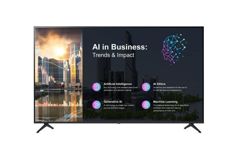 75" PK640S Series 4K UHD TV Signage