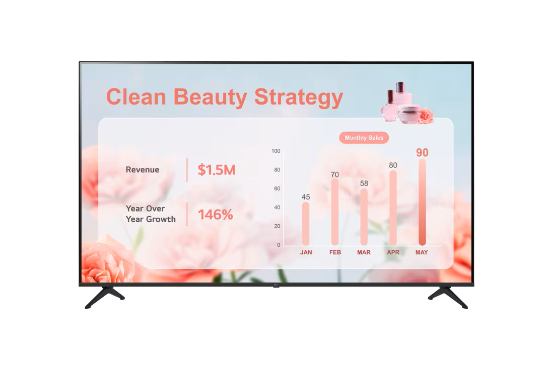 55" PK340S Series 4K UHD TV Signage