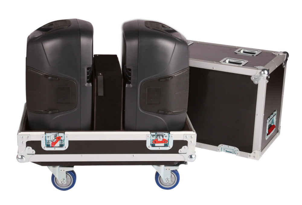 G-TOUR SPKR-212 Tour Style Transporter For (2) 12″ Speakers