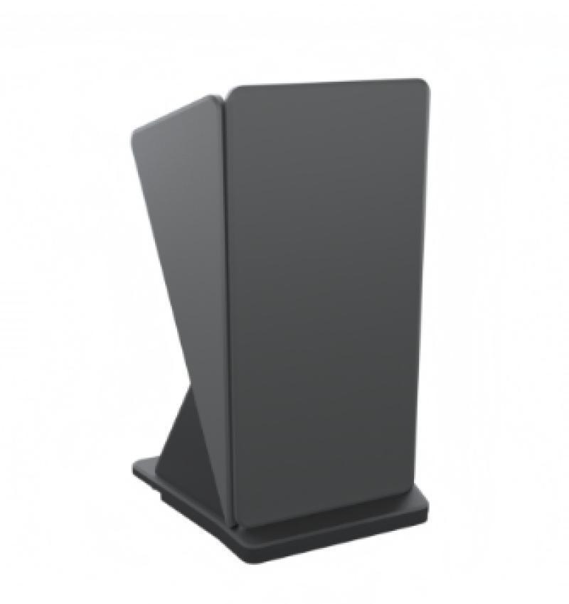 LEX18 SGT Mobile Contemporary Lectern, Shark Grey