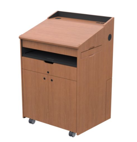 LEX230 HCT Educational Multimedia Lectern, Hayward Cherry