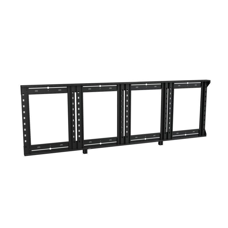 Middle Atlantic C4 4-Bay Credenza Frame - 32in H - 93.5in W - TAA Compliant