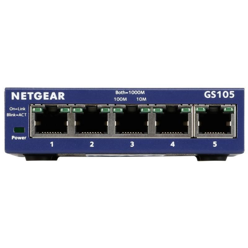 NETGEAR GS105NA 5-Port Gigabit Ethernet Unmanaged Switch