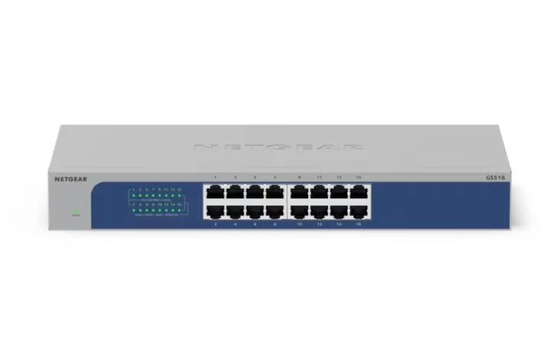 NETGEAR GS516 16-Port Gigabit Ethernet Unmanaged Switch
