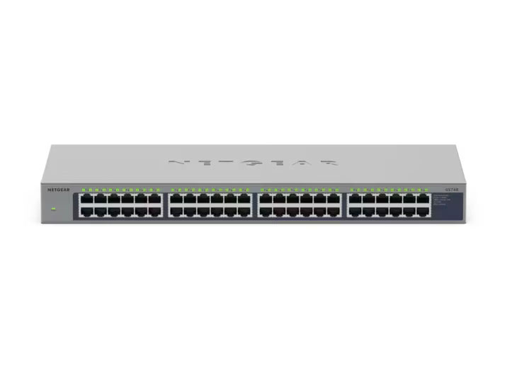 NETGEAR GS748 48-Port Gigabit Ethernet Unmanaged Switch