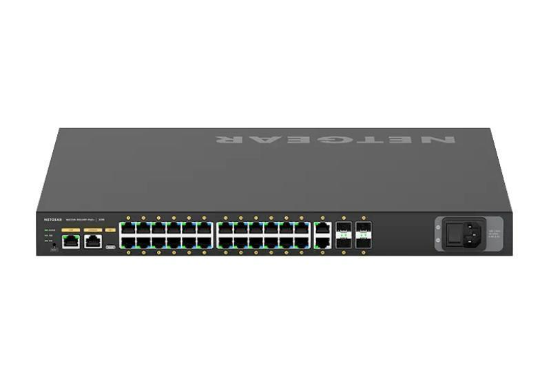 NETGEAR GSM4230P 24x1G PoE+ 300W 2x1G and 4xSFP Managed Switch