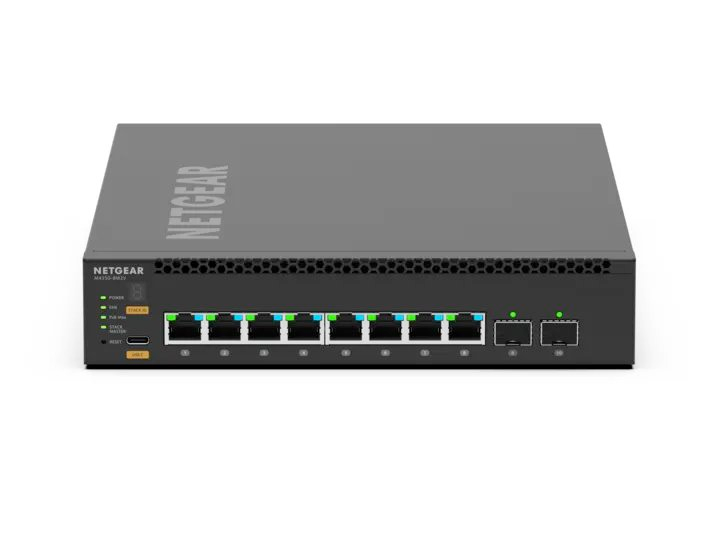 NETGEAR MSM4310 8x2.5G PoE++ and 2x25G SFP28 Managed Switch
