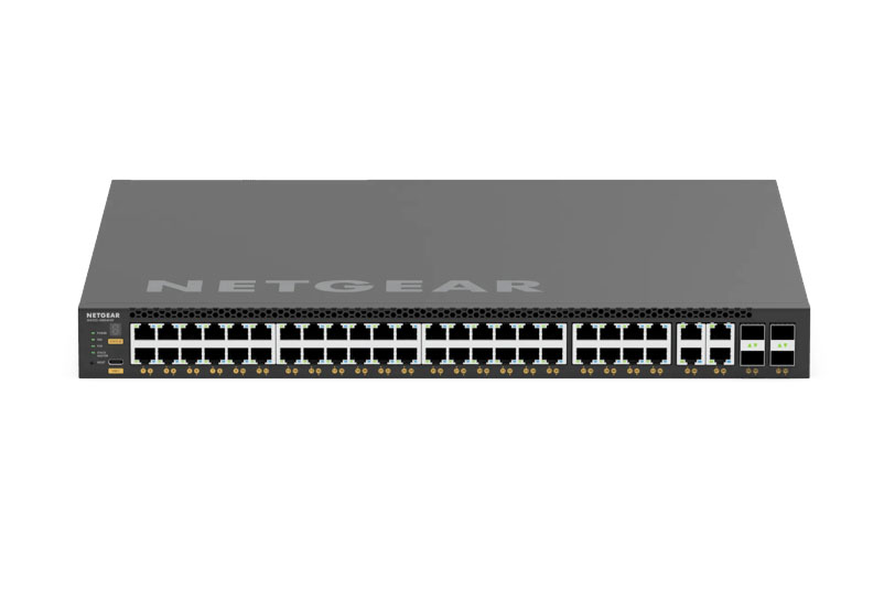 NETGEAR MSM4352 44x2.5G, 4x10G/Multi-gig PoE++ and 4xSFP28 25G Managed Switch