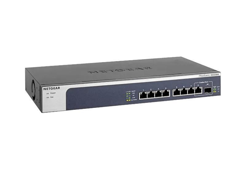 NETGEAR XS508M 8-port, 5-speed Unmanaged Switch
