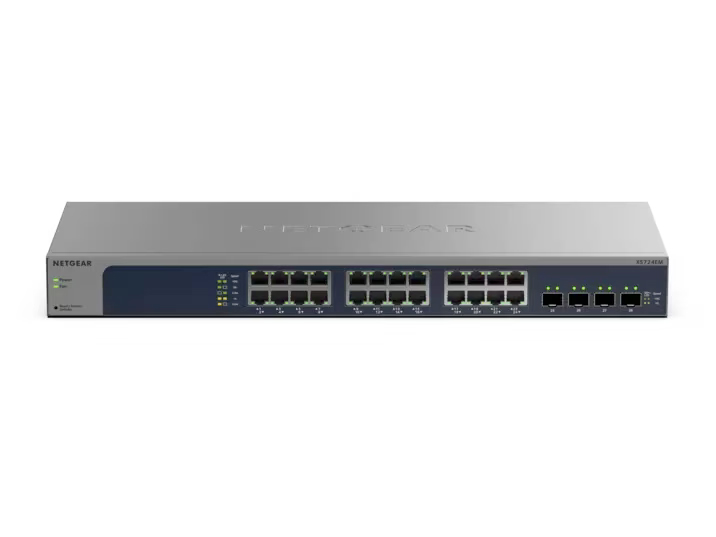NETGEAR XS724EM 24-Port 10G/Multi-Gigabit Ethernet Easy Smart Managed Switch
