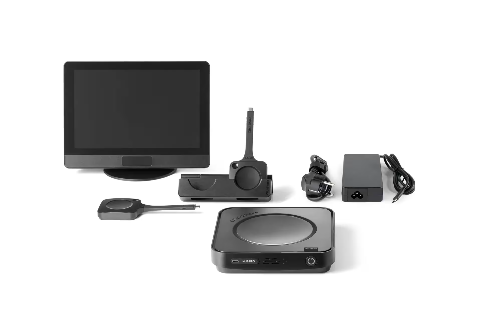 ClickShare Hub Pro and Control Panel Kit