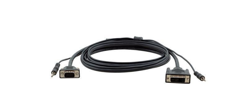 C-MDMA/MGMA-6 15–pin HD to DVI & 3.5mm Stereo Audio Cable - 6'
