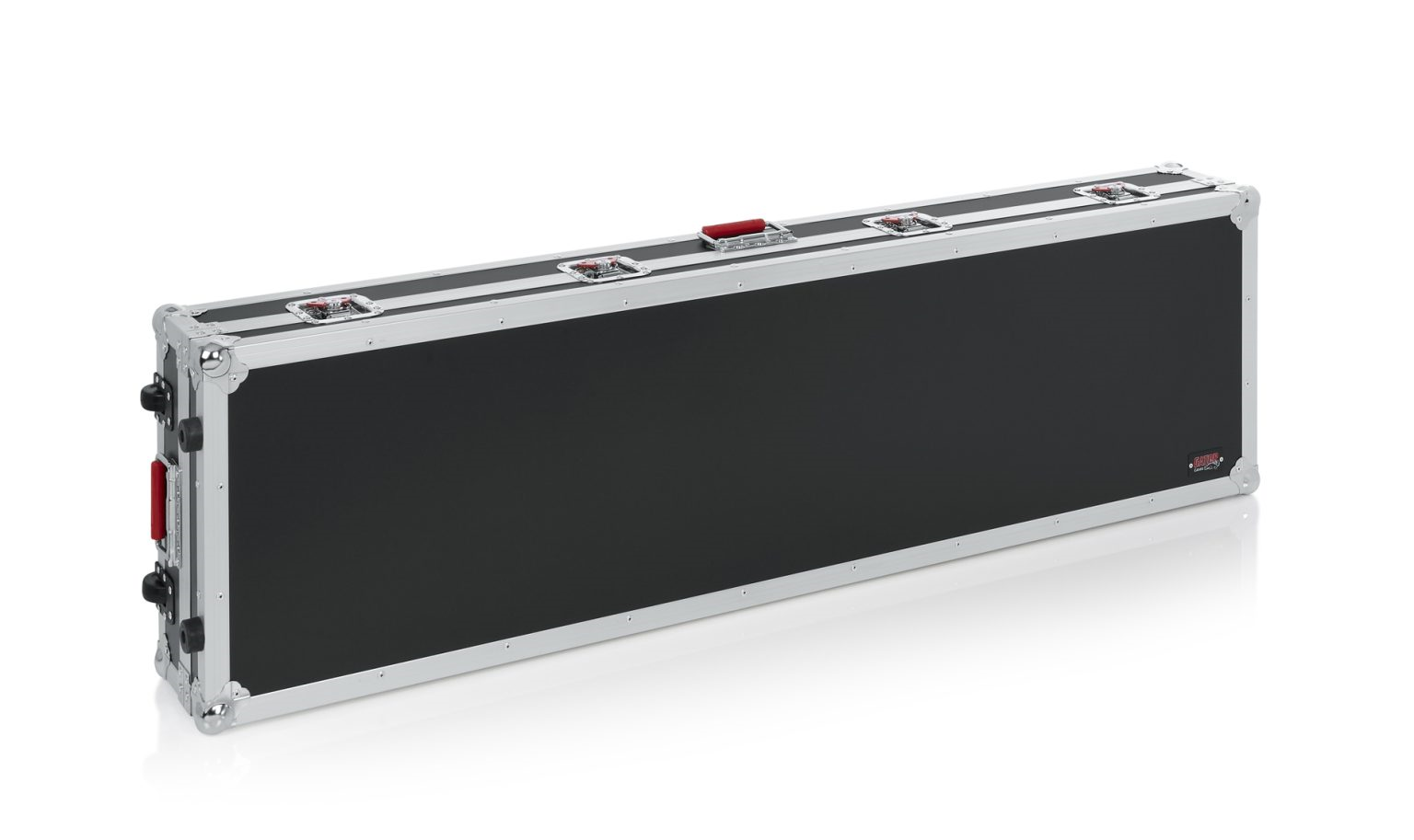G-TOUR-88V2SL Slim 88 Note Road Case W/ Wheels