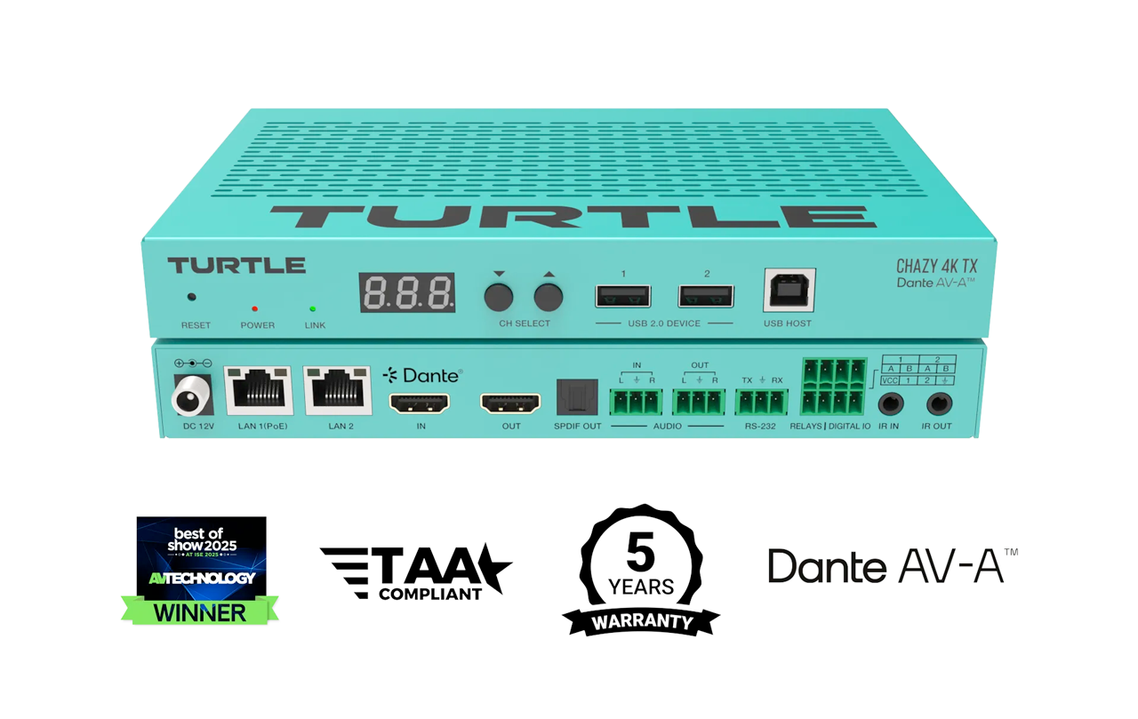 Turtle AV CHAZY 4K TX