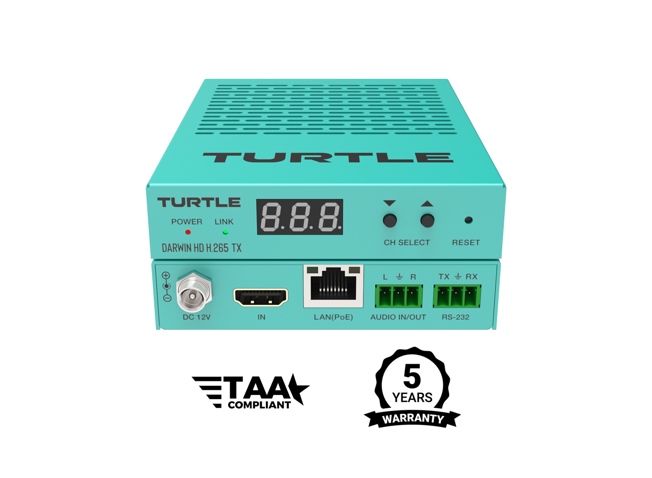 Turtle AV DARWIN HD H.265 TX