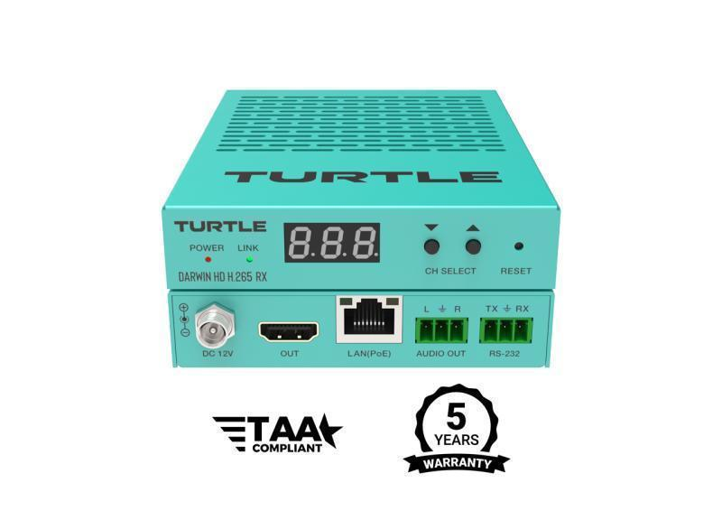 Turtle AV DARWIN HD H.265 Rx