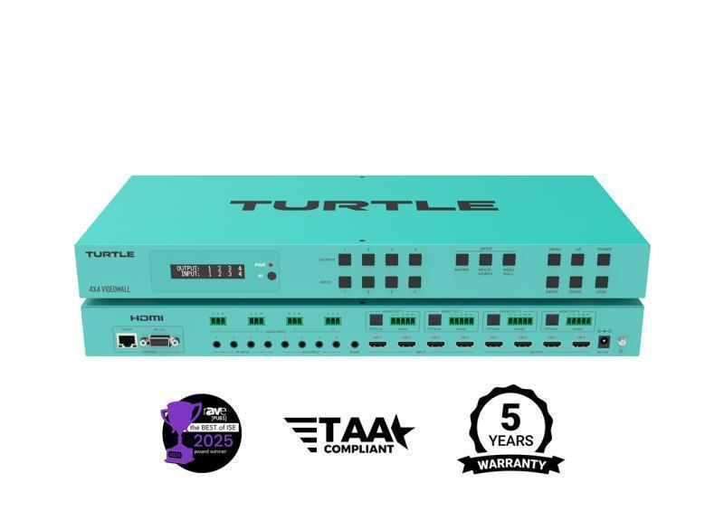 Turtle AV Video Wall 4x4